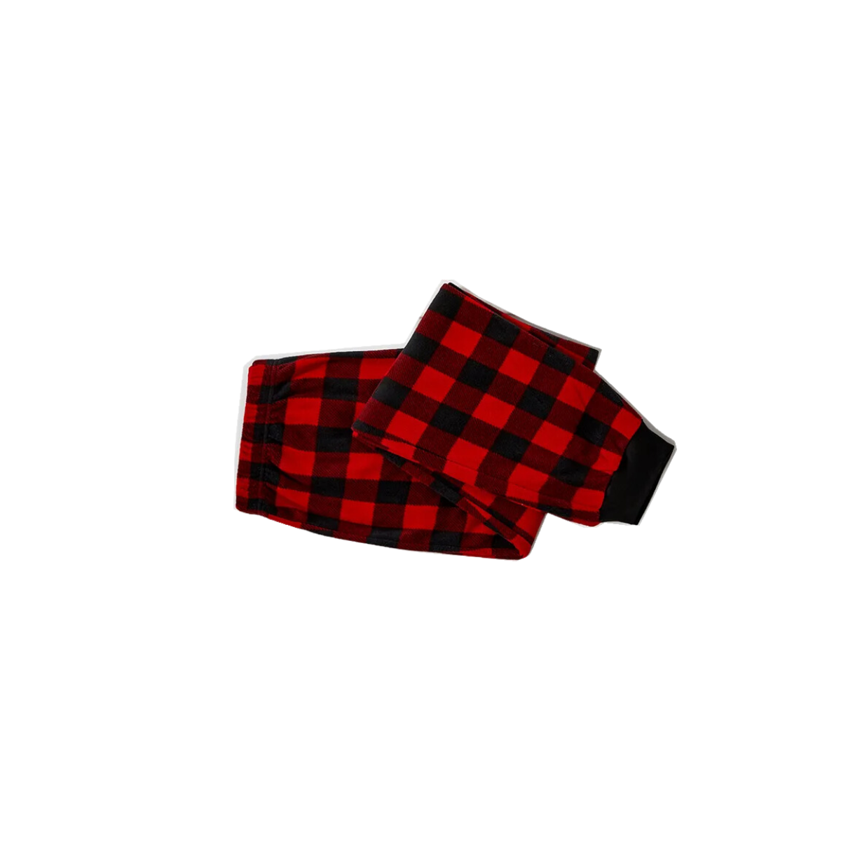 2026 Family Christmas Matching Pajamas Set, Guitar Santa Print Raglan Long Sleeve Top, Red Buffalo Plaid Jogger Pants With Pockets Holiday Sleepwear