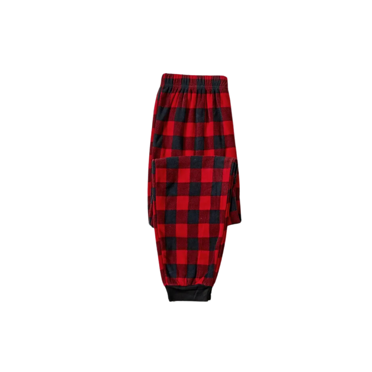 2026 Family Christmas Matching Pajamas Set, Buffalo Plaid Raglan Long Sleeve Top With Print, Pants With Pockets Holiday Sleepwear