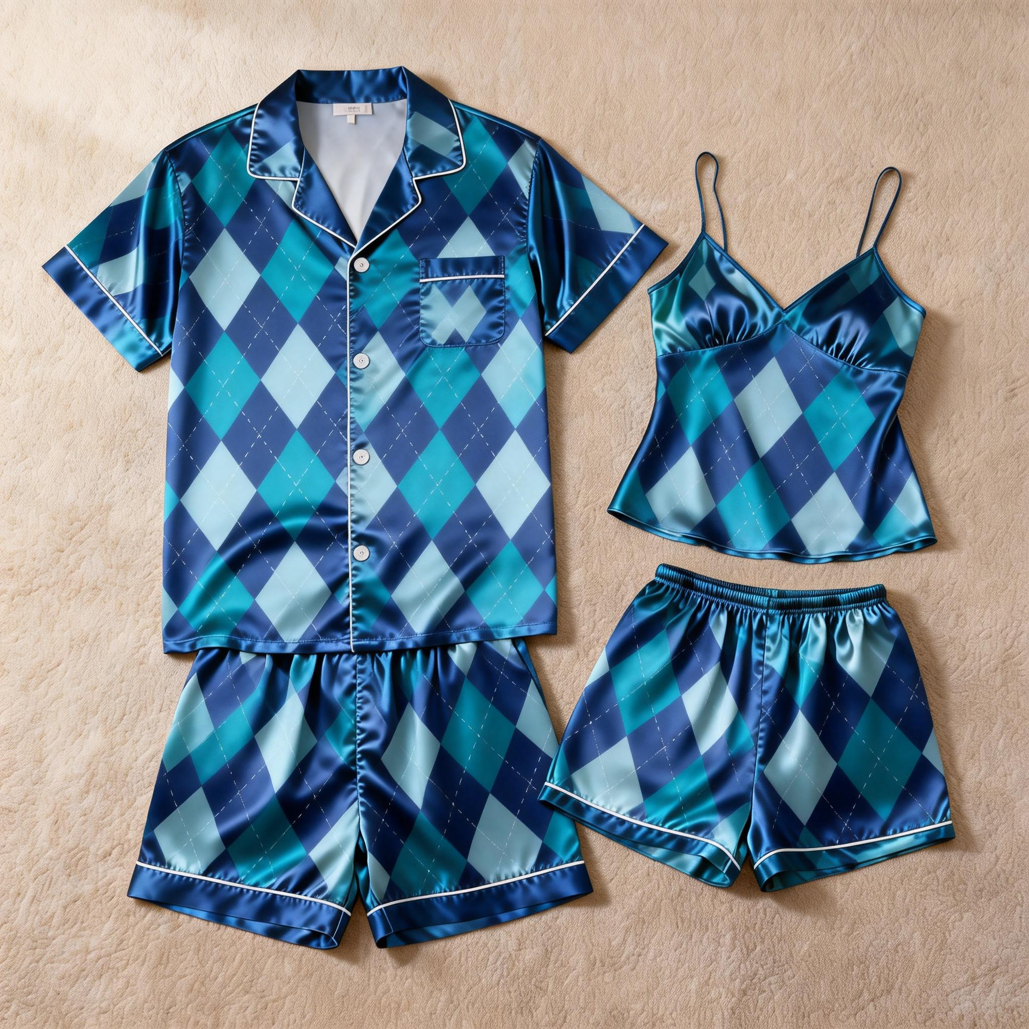Cozy Nights Ahead with Men Satin Pajamas
