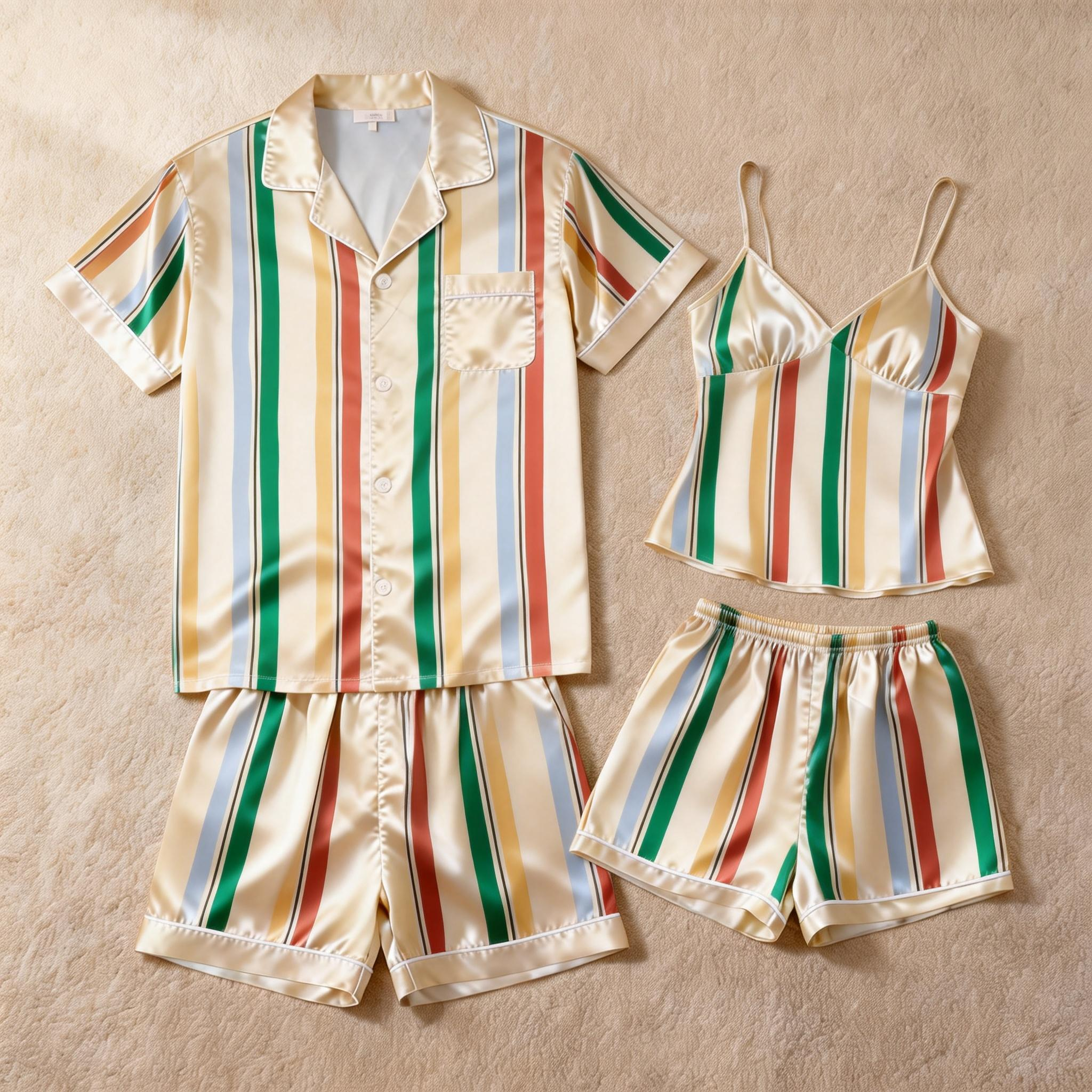 Silky Satin Sleepwear for Couples – Hotel-Quality Comfort
