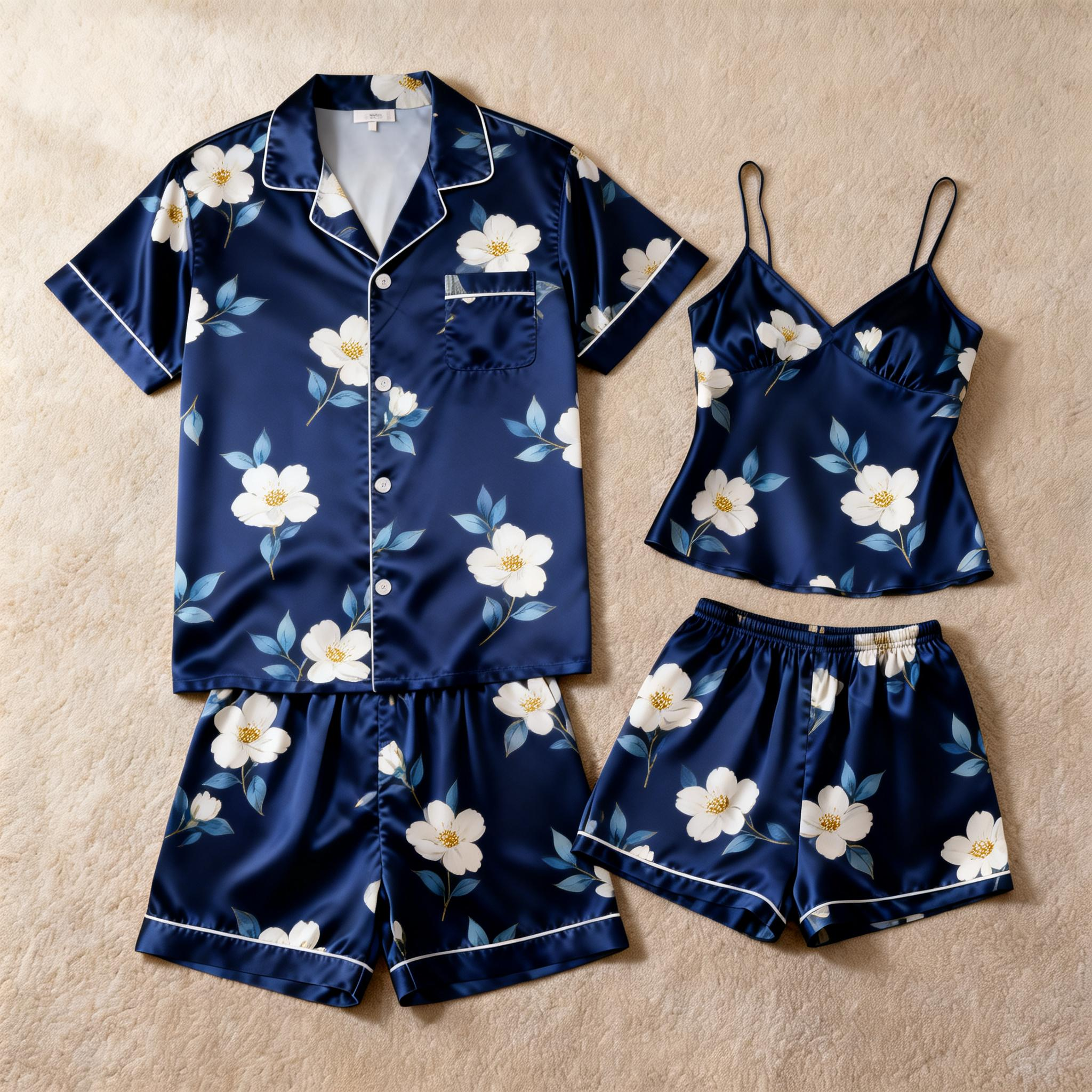 Silky Soft Satin Pajamas for Couples – Sleep in Luxury