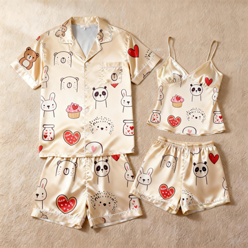 Silky Satin Pajama Set – Perfect Couple Gift Idea