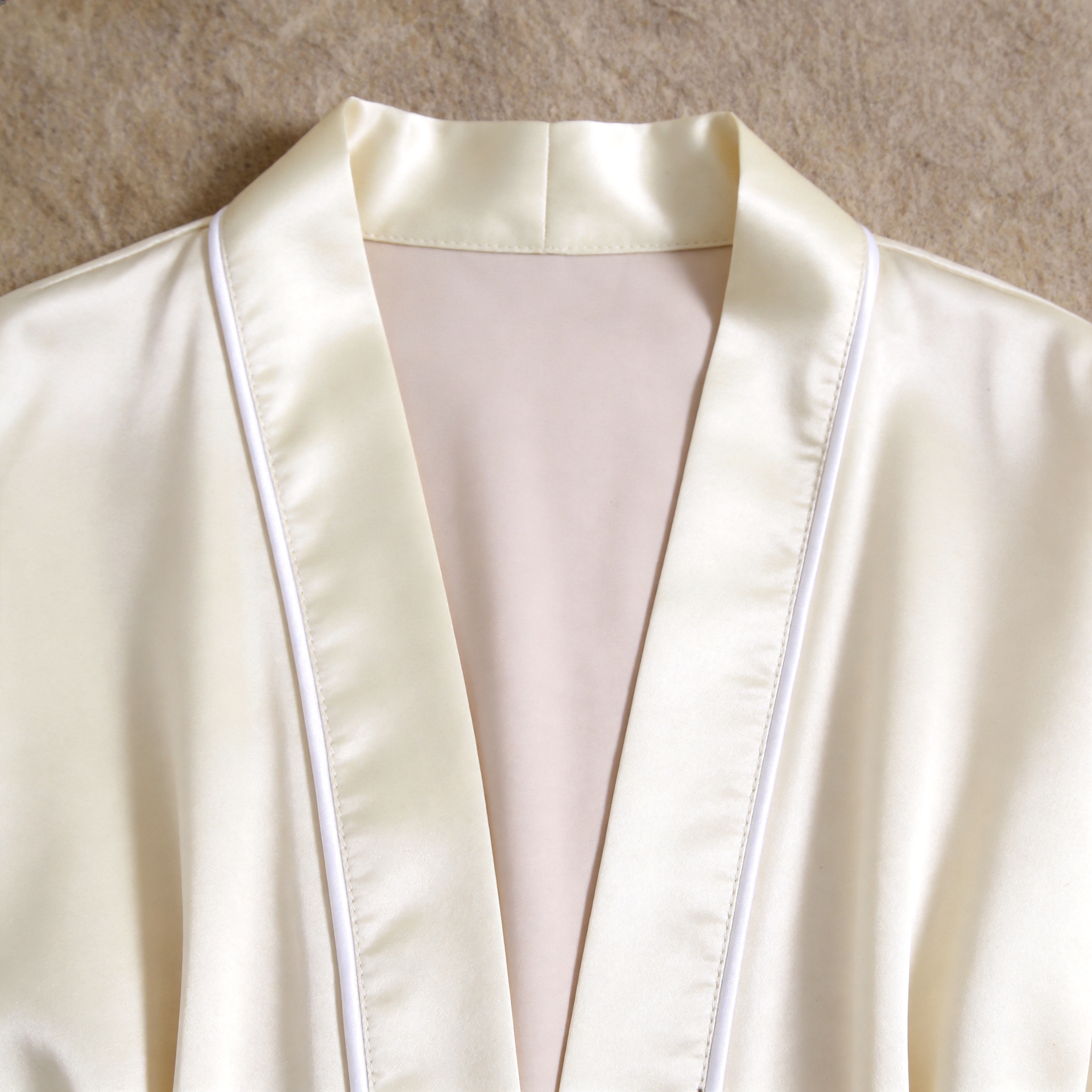 Solid Satin 3-Piece Sleepwear Set for Women - Robe, Camisole & Shorts