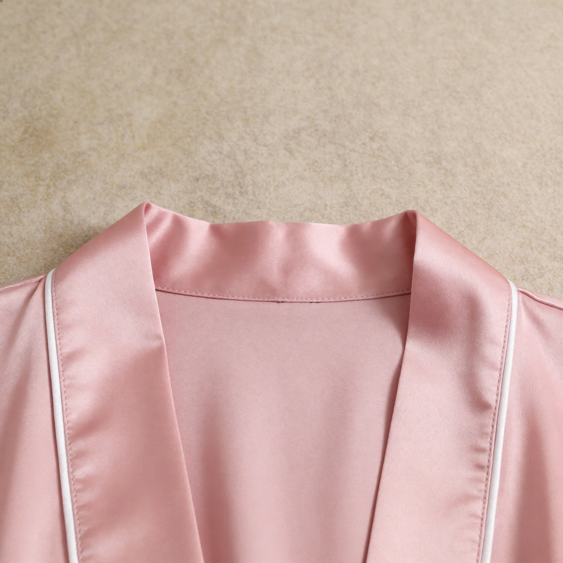 Solid Satin 3-Piece Sleepwear Set for Women - Robe, Camisole & Shorts